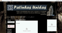 Desktop Screenshot of patinhasunidas.blogspot.com