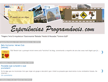 Tablet Screenshot of experiencias-programaveis.blogspot.com