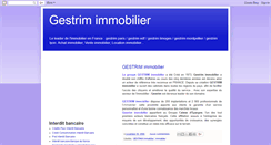 Desktop Screenshot of gestrim-immobilier.blogspot.com