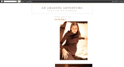 Desktop Screenshot of anamazingadventure.blogspot.com