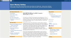 Desktop Screenshot of earn-onlinetips.blogspot.com
