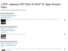 Tablet Screenshot of japanlifes.blogspot.com