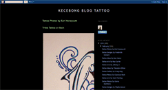 Desktop Screenshot of kecebongblogtattoo.blogspot.com