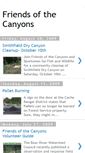 Mobile Screenshot of friendsofthecanyons.blogspot.com