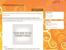 Tablet Screenshot of miniaturehypocrisy.blogspot.com