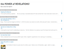 Tablet Screenshot of powerofrevelations.blogspot.com