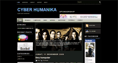 Desktop Screenshot of cyberhumanika.blogspot.com