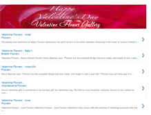 Tablet Screenshot of my-valentine-flowers.blogspot.com