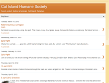 Tablet Screenshot of catislandhumanesociety.blogspot.com