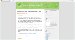 Desktop Screenshot of doengineersdream.blogspot.com