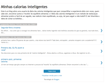 Tablet Screenshot of minhascaloriasinteligentes.blogspot.com