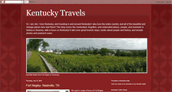 Desktop Screenshot of kentuckytravels.blogspot.com