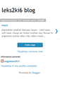 Mobile Screenshot of leks2ki6.blogspot.com