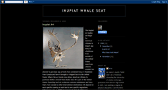 Desktop Screenshot of inupiatwhaleseat.blogspot.com