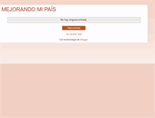 Tablet Screenshot of mejorandomipais.blogspot.com