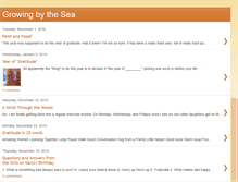 Tablet Screenshot of growingbythesea.blogspot.com