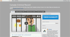 Desktop Screenshot of canadacriminalrecord.blogspot.com