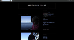 Desktop Screenshot of manitoulintime.blogspot.com