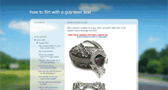 Desktop Screenshot of how-to-flirt-with-a-guy-over-text.blogspot.com