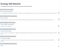 Tablet Screenshot of grumpyoldmotorist.blogspot.com