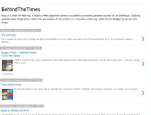 Tablet Screenshot of behindthetimes-stacy.blogspot.com