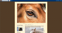 Desktop Screenshot of horsesenseforthe21stcentury.blogspot.com