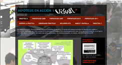 Desktop Screenshot of hipotesisenaccion.blogspot.com