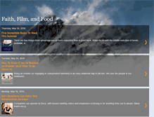 Tablet Screenshot of faithfilmandfood.blogspot.com
