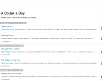 Tablet Screenshot of dailysaving.blogspot.com