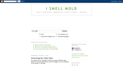 Desktop Screenshot of ismellmold.blogspot.com