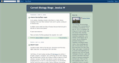 Desktop Screenshot of bioblogjessicaw.blogspot.com