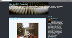 Desktop Screenshot of lifeonthecarousel.blogspot.com