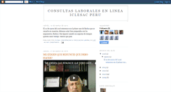 Desktop Screenshot of consultaslaboralesenlineaiclesacperu.blogspot.com
