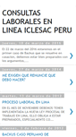 Mobile Screenshot of consultaslaboralesenlineaiclesacperu.blogspot.com