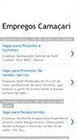 Mobile Screenshot of empregoscamacari.blogspot.com