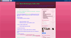 Desktop Screenshot of mariamontenegrocafeearte.blogspot.com