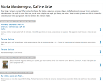 Tablet Screenshot of mariamontenegrocafeearte.blogspot.com