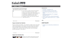 Desktop Screenshot of kabehinfo.blogspot.com