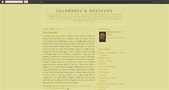 Desktop Screenshot of calambresybostezos.blogspot.com