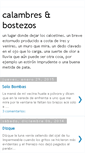 Mobile Screenshot of calambresybostezos.blogspot.com