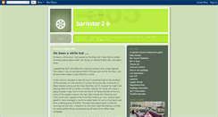 Desktop Screenshot of barrister2b.blogspot.com