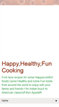 Mobile Screenshot of happyhealthyfuncooking.blogspot.com