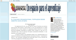 Desktop Screenshot of centrodedesarrollogerencial.blogspot.com