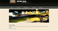 Desktop Screenshot of ibatibateste.blogspot.com