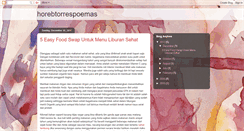 Desktop Screenshot of horebtorrespoemas.blogspot.com
