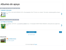 Tablet Screenshot of albumes-de-apoyo.blogspot.com