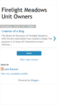 Mobile Screenshot of firelightmeadows.blogspot.com