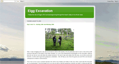 Desktop Screenshot of eiggexcavation.blogspot.com