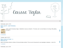 Tablet Screenshot of carissa-taylor.blogspot.com