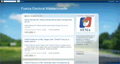 Desktop Screenshot of fuerzaelectoralmass.blogspot.com